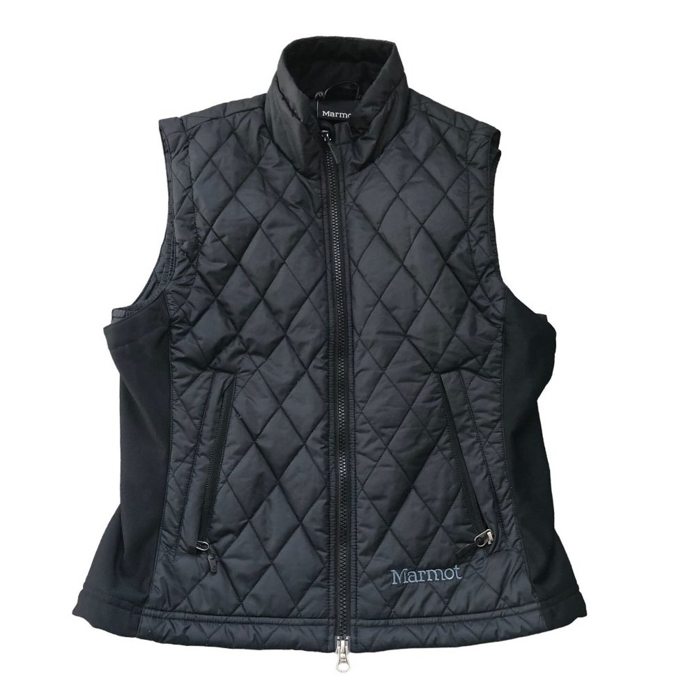 Mermot Vest Quilted Black Small S